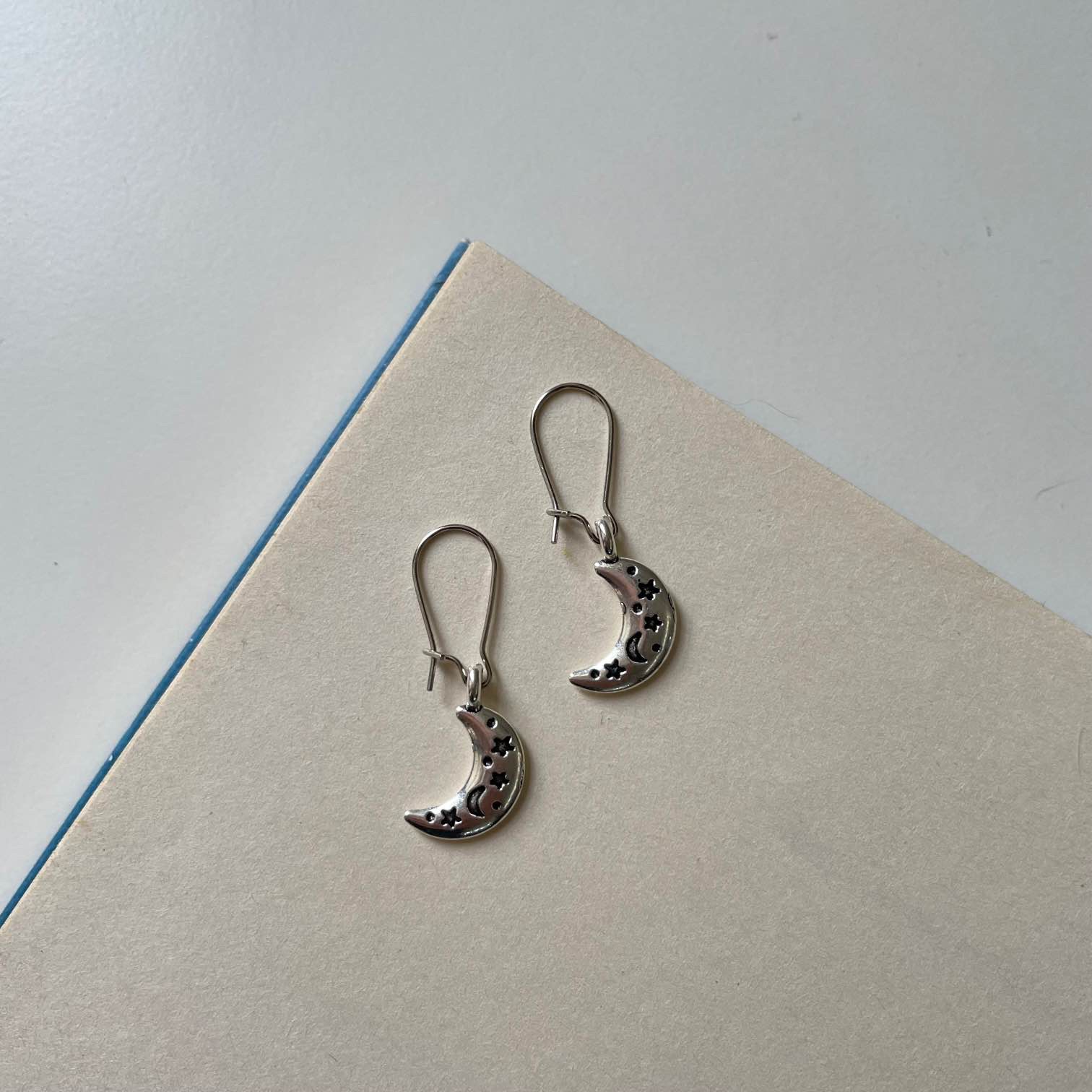 Celestial Crescent Earrings