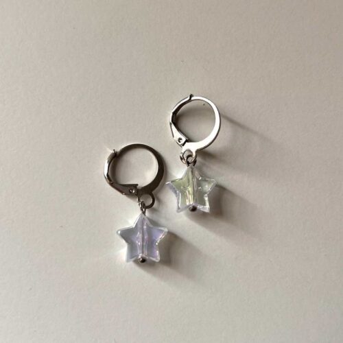 Crystal Star Earrings