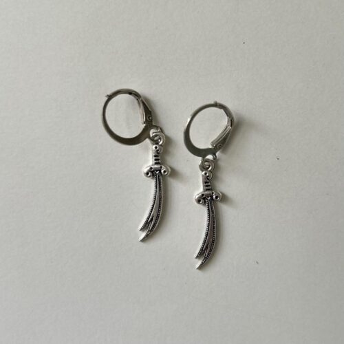 Sword Earrings