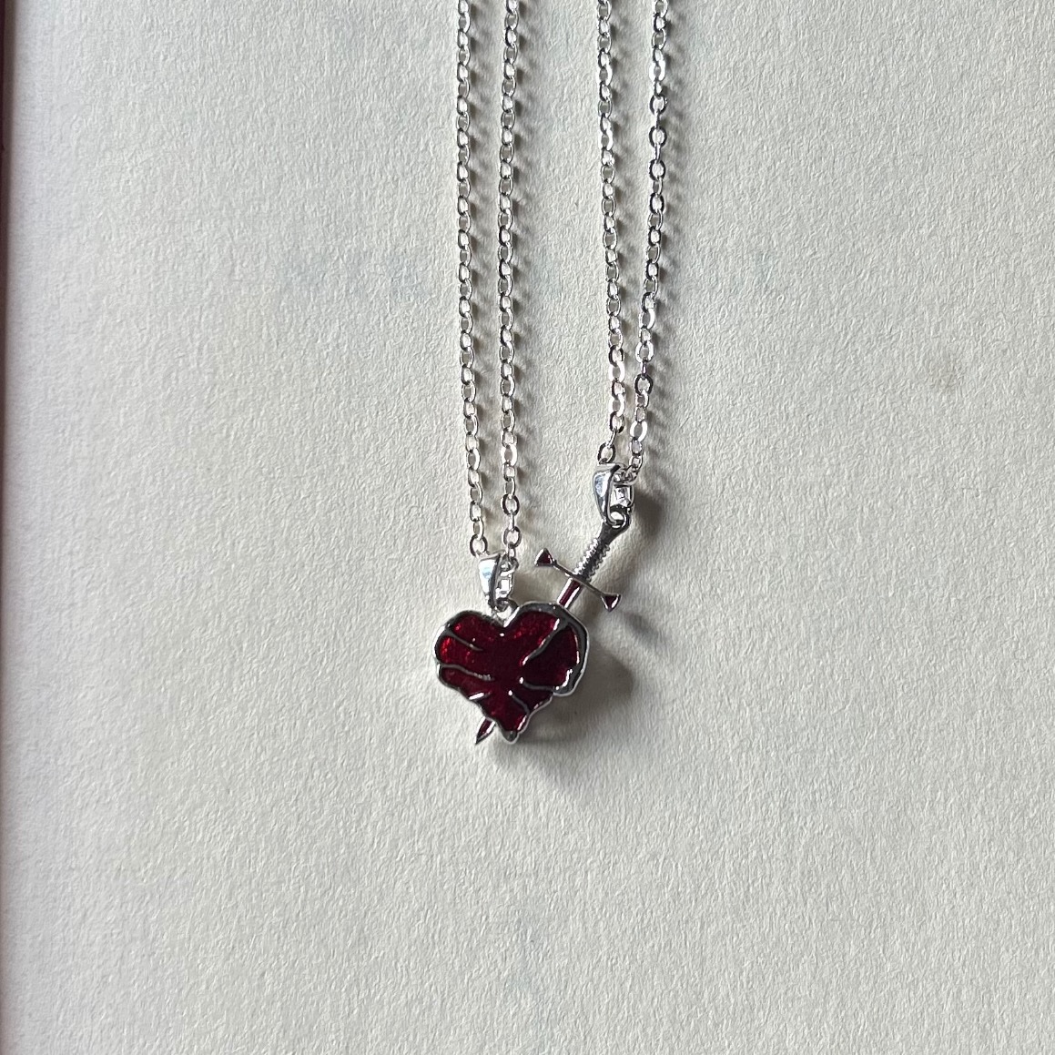 Dagger Of Devotion Necklace Set