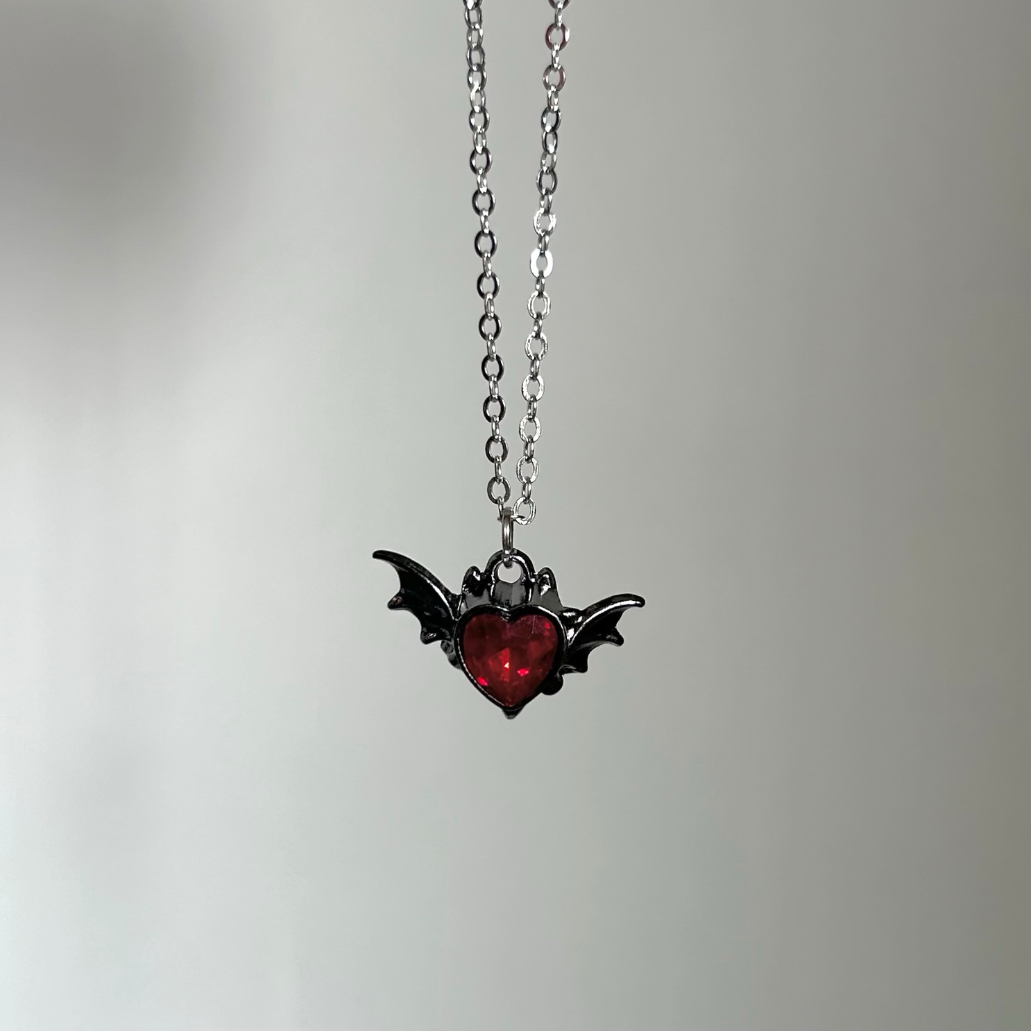 Goth Heart Necklace
