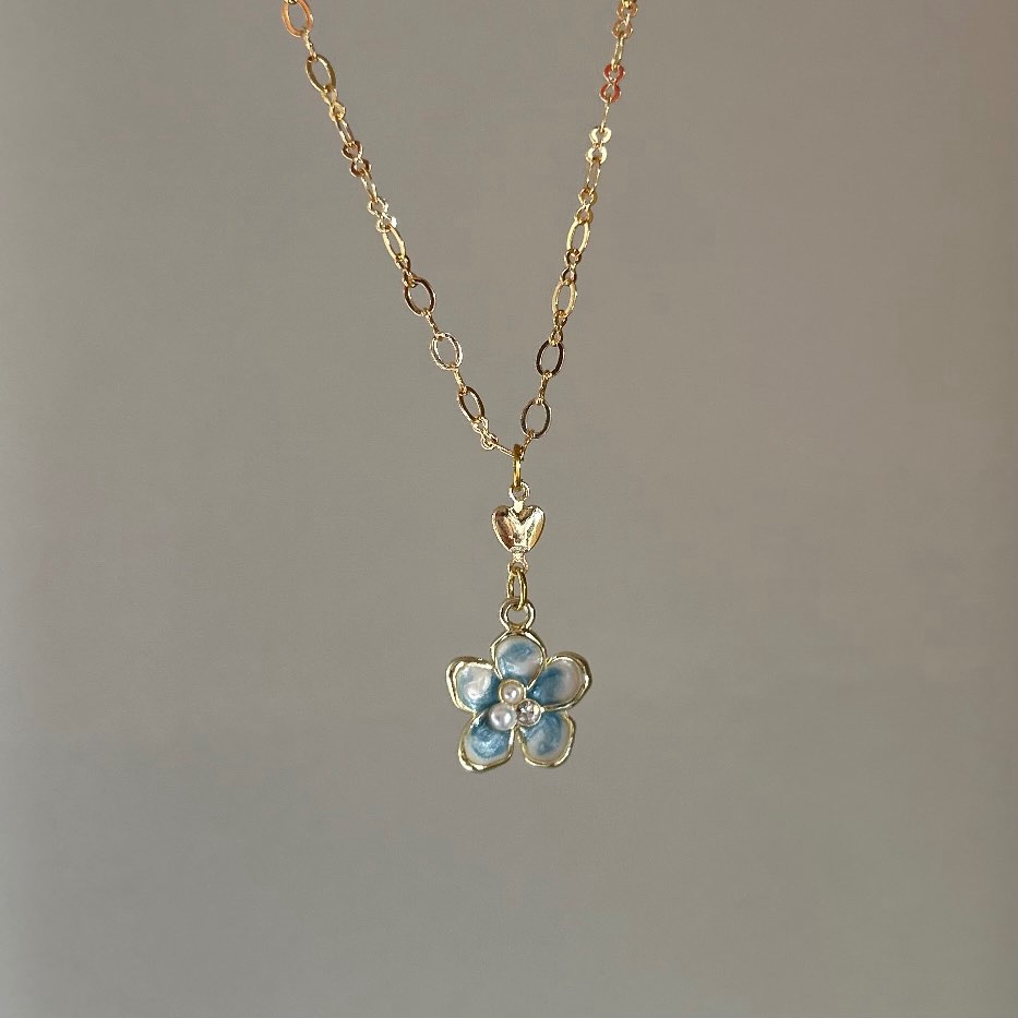 Viola Necklace - Blue