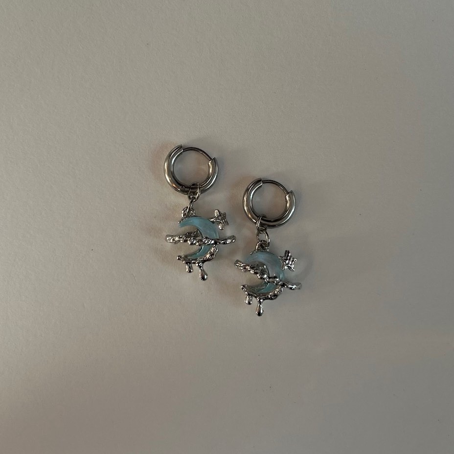 Blue Moon Earrings