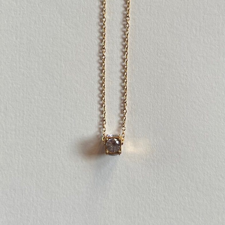 Mini Square Necklace