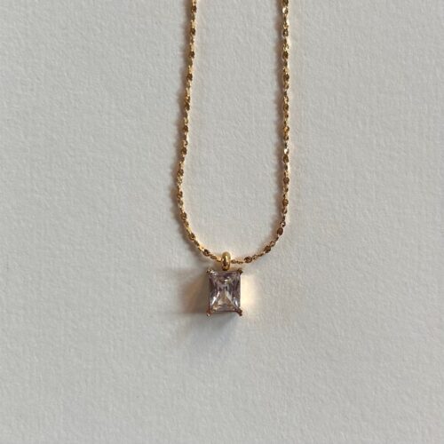 Soft Square Necklace