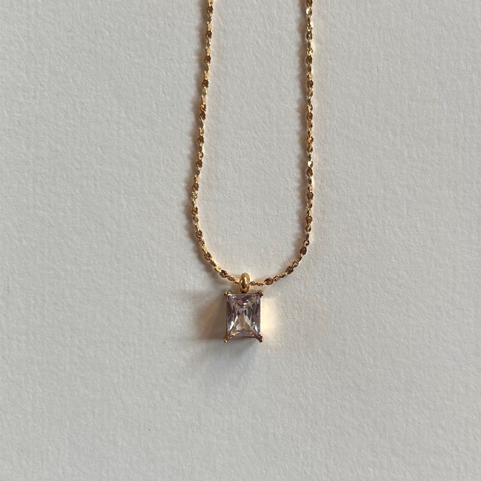 Soft Square Necklace
