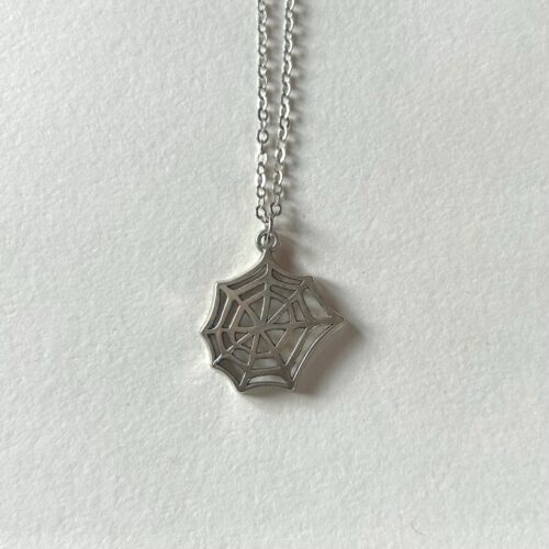 Spider Web Necklace