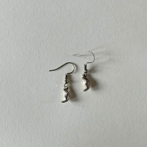 Mini Moon Earrings