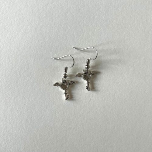 Mini Key Earrings