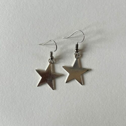 Flat Star Earrings