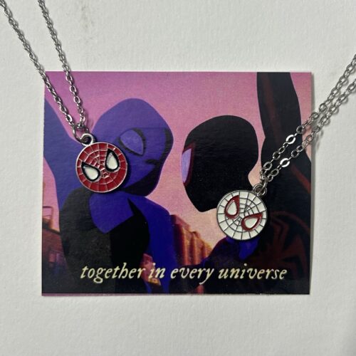 Spider-Man Couple Necklace Set