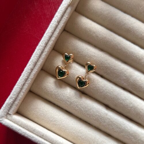 Heart Studs