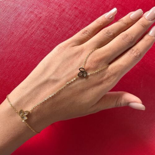 Nori Hand Chain Bracelet