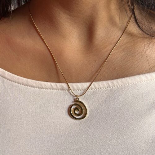Swirl Necklace