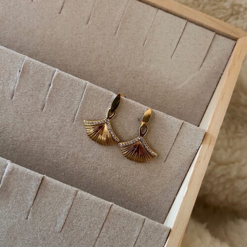 Leaf Drop Earrings