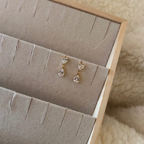 Crystal Drop Studs