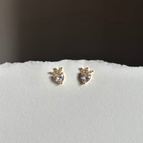Crown Studs (Ball Back)