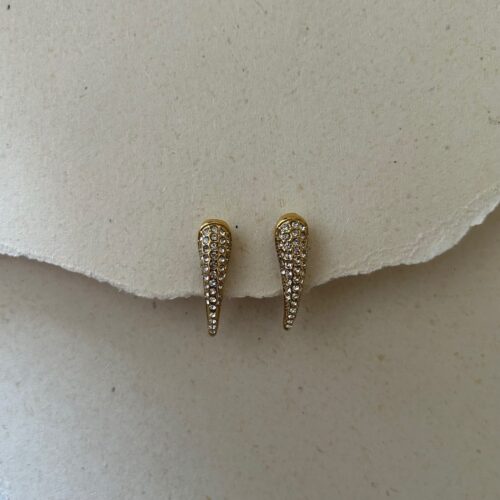 Pavé Claw Studs