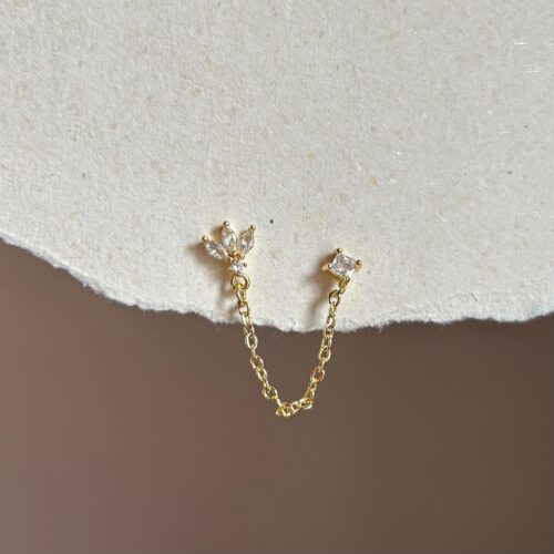 Crown Dual Studs